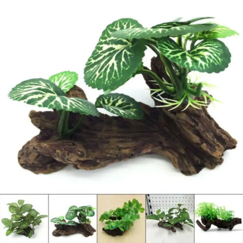 Planted Aquarium Making - Tronco de árbol de tortuga Artificial