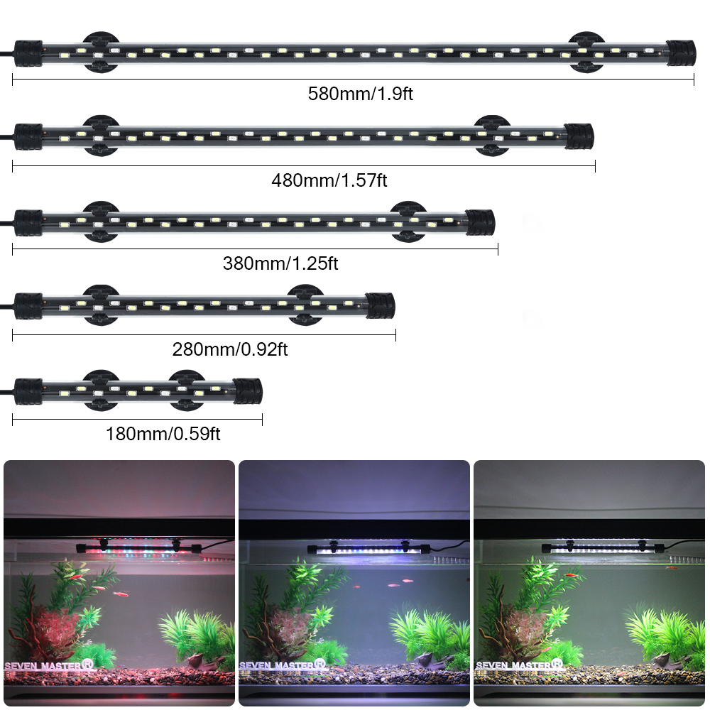 Aquarium Plant Growing - Luz LED para acuario, lámpara de