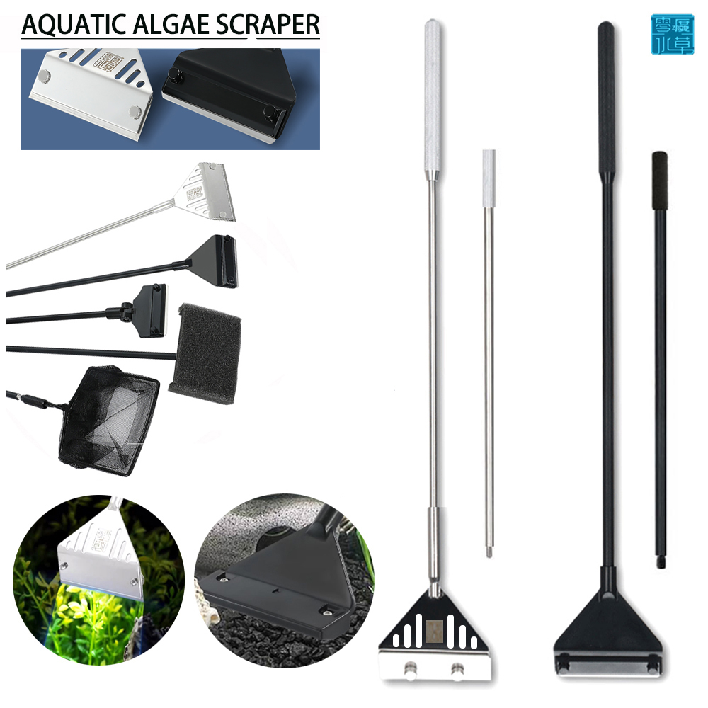 Planted Aquarium Cleaning Kit - Hoja raspadora de algas para acuario,