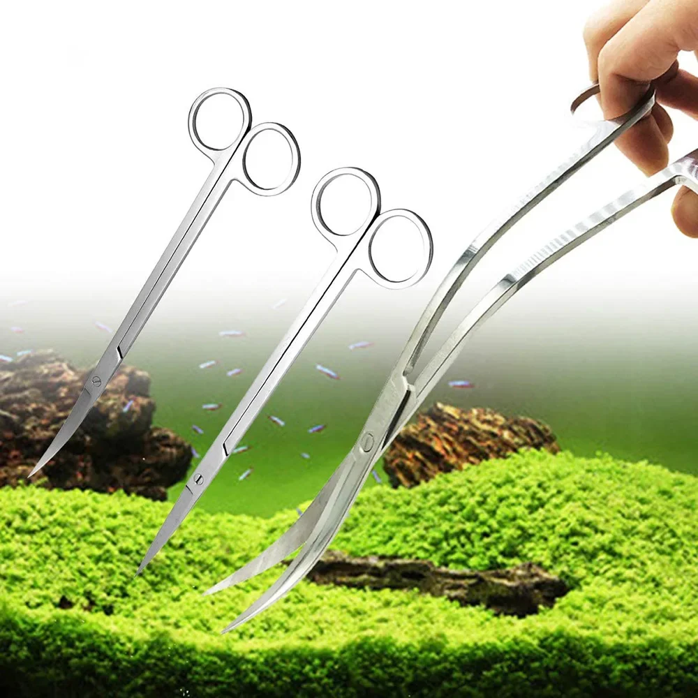 Planted Aquarium Cleaning Kit - Pinzas para plantas de recorte acuático