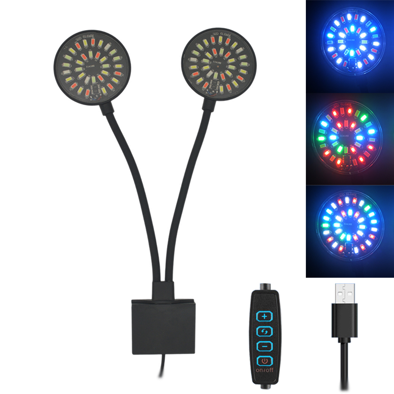 Aquarium Plant Growing - Luz LED USB para acuario, lámpara