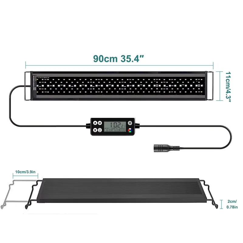 Aquarium Plant Light Spectrum - Lámpara LED para Acuario SIROKA SRK-YFT