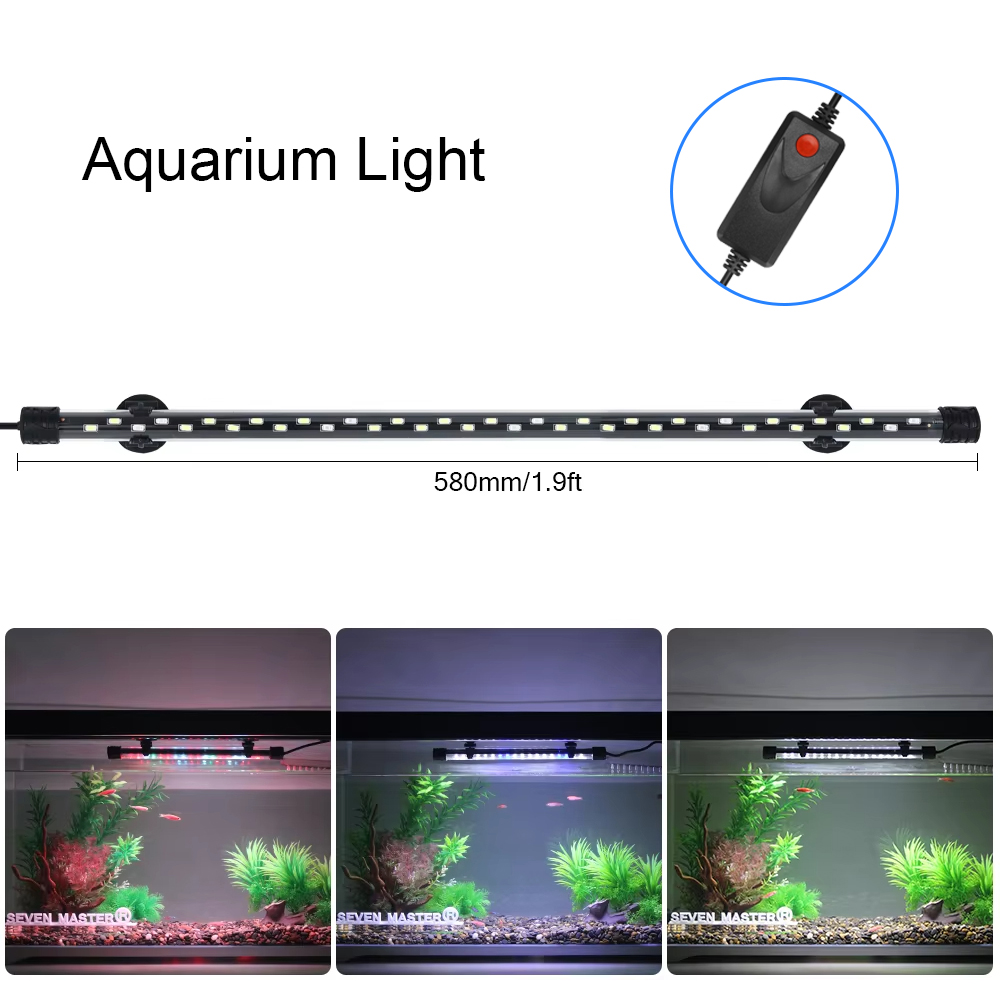 Aquarium Plant Growing - Luz LED para acuario de 58CM,