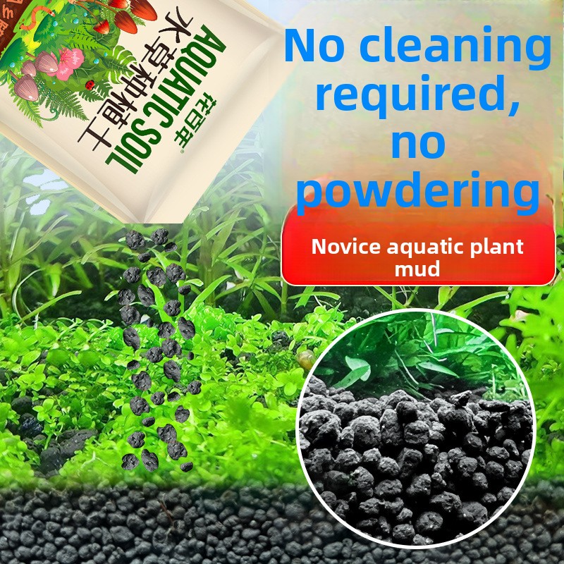 Aquarium Planted Tank Substrate - Sustrato de suelo para acuario, grava