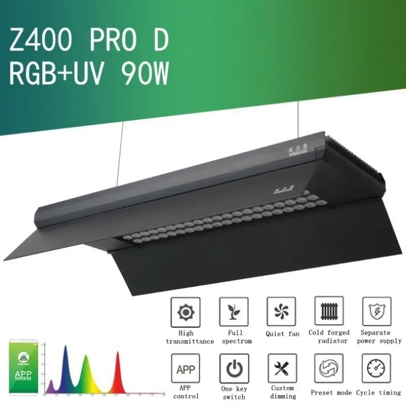 WEEK AQUA Z400 Luz de acuario  - Aquarium Plant Growing reseña y precio