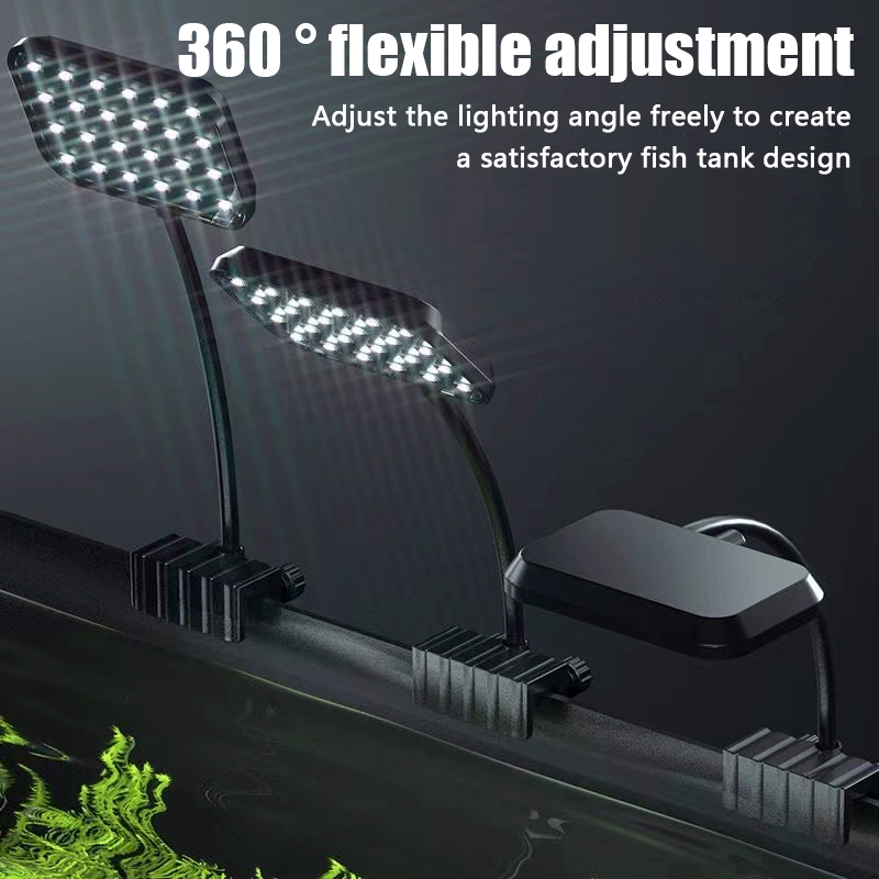Lámpara LED de 13W para acuari - Aquarium Plant Light Spectrum reseña y precio