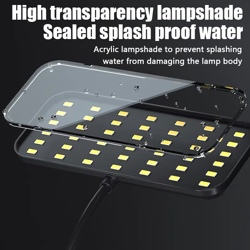 Lámpara LED de 13W para acuari - Aquarium Plant Light Spectrum reseña y precio