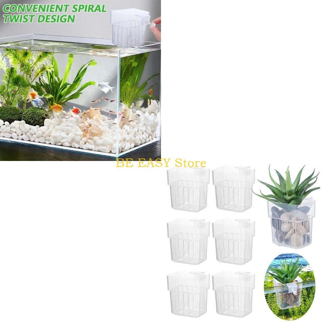 Macetero colgante hidropónico  - Aquarium Plant Growing reseña y precio