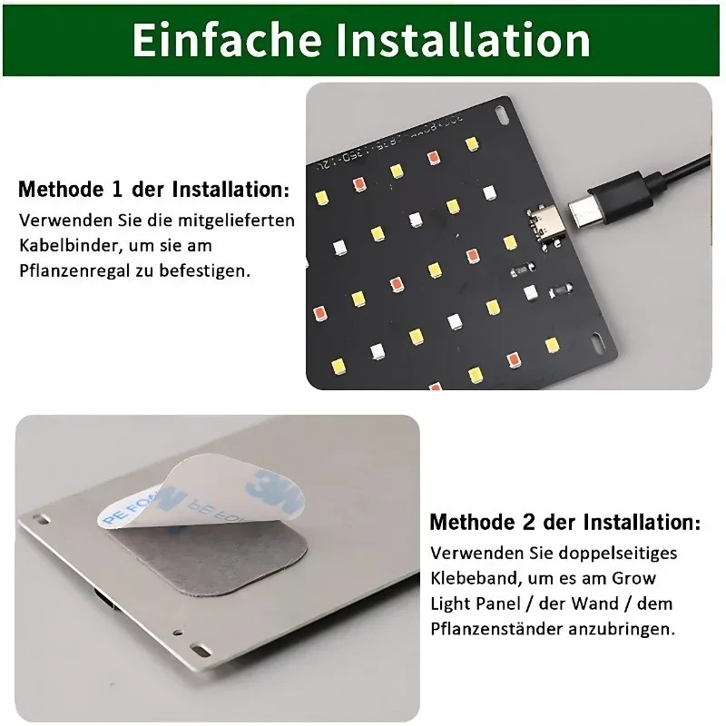 Luz LED de cultivo de plantas, - Aquarium Plant Light Spectrum reseña y precio