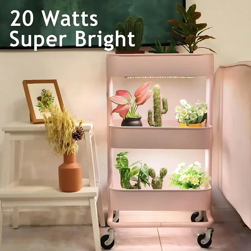 Luz LED de cultivo de plantas, - Aquarium Plant Light Spectrum reseña y precio