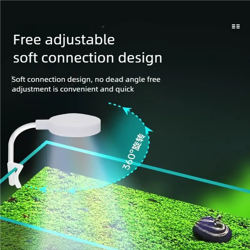 Lámpara LED de 3W con Clip par - Aquarium Plant Growing reseña y precio