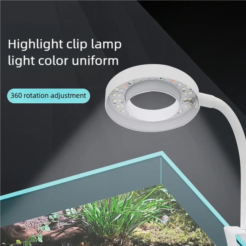 Lámpara LED de 3W con Clip par - Aquarium Plant Growing reseña y precio