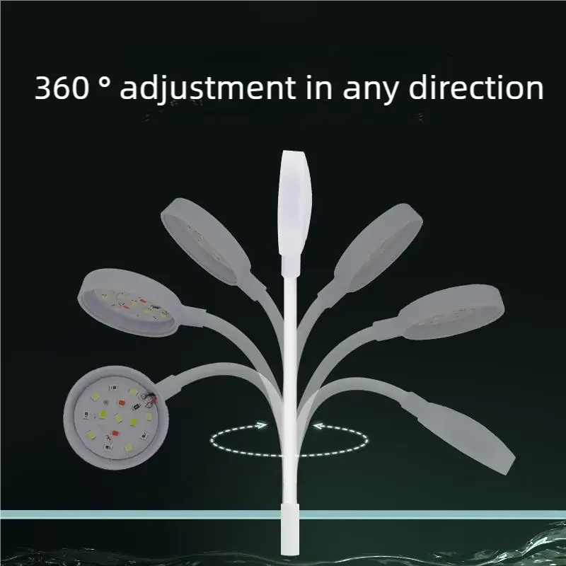 Lámpara LED de 3W con Clip par - Aquarium Plant Growing reseña y precio