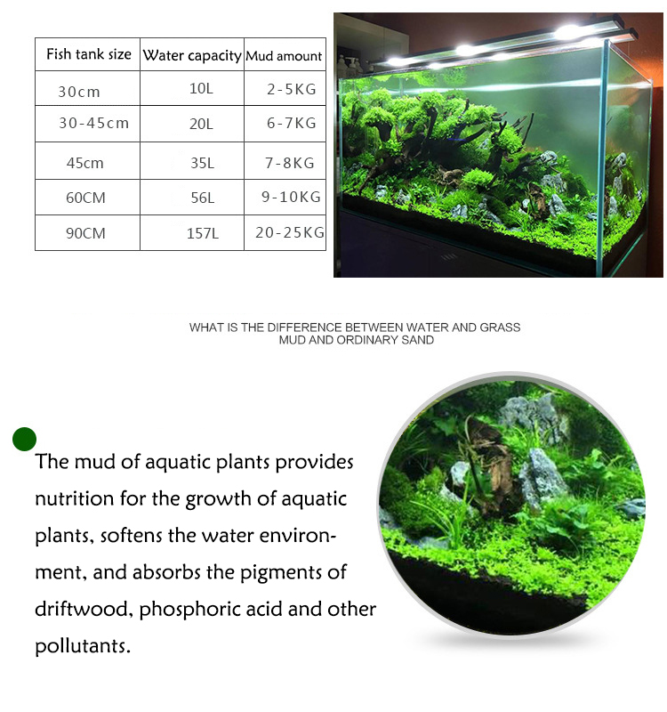 Semillas de plantas de Acuario - Aquarium Planted Tank Substrate reseña y precio