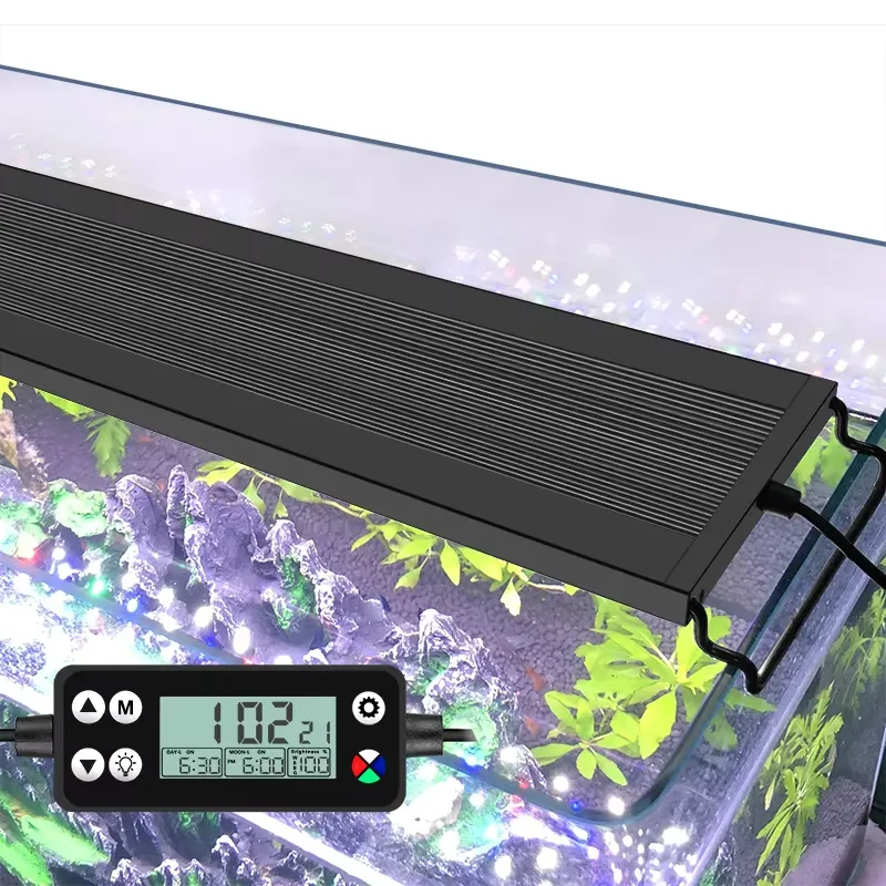 Lámpara LED de espectro comple - Planted Aquarium Hours reseña y precio
