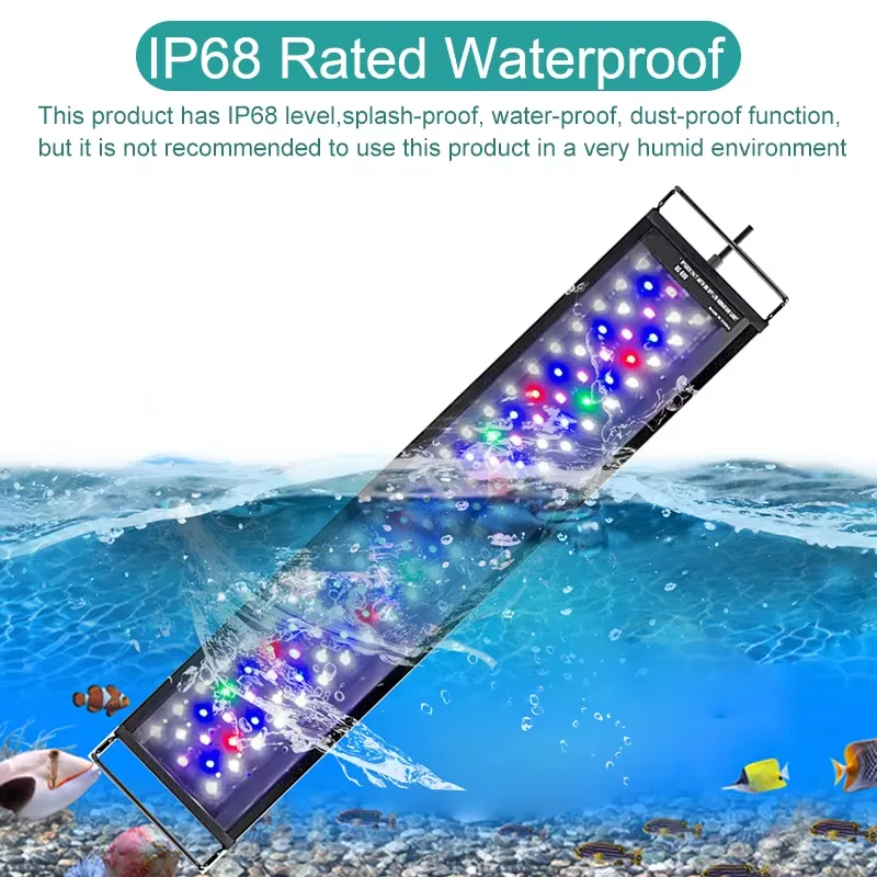 Lámpara LED de espectro comple - Planted Aquarium Hours reseña y precio