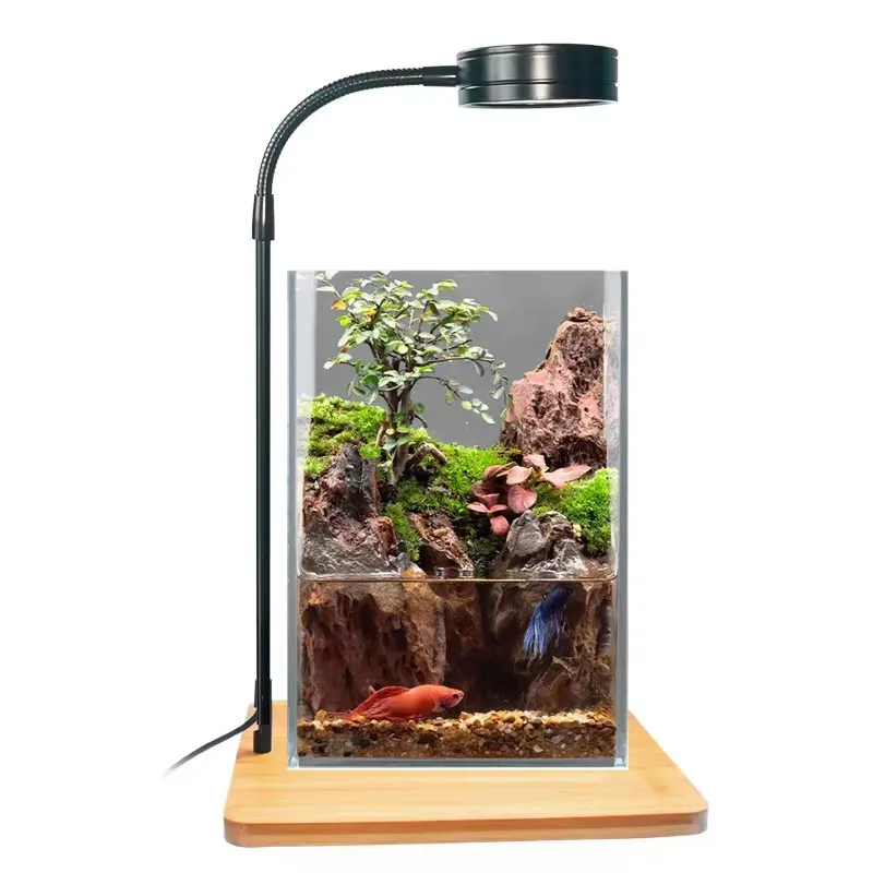 Lámpara LED para Acuario con T - Planted Aquarium Hours reseña y precio