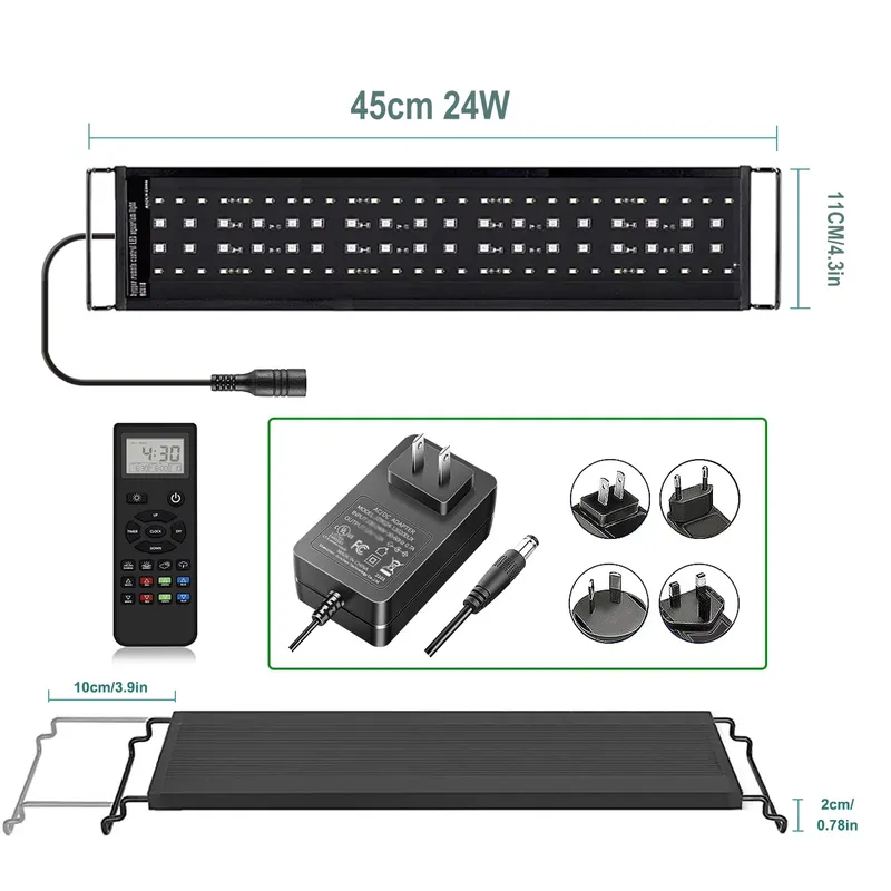 Lámpara LED Profesional para A - Aquarium Plant Light Spectrum reseña y precio