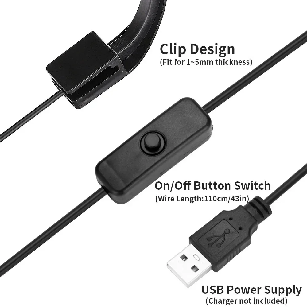 Clip de lámpara LED para acuar - Planted Aquarium Water Temperature reseña y precio
