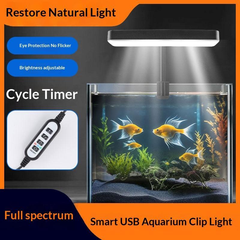Luz LED de espectro completo p - Aquarium Plant Light Spectrum reseña y precio